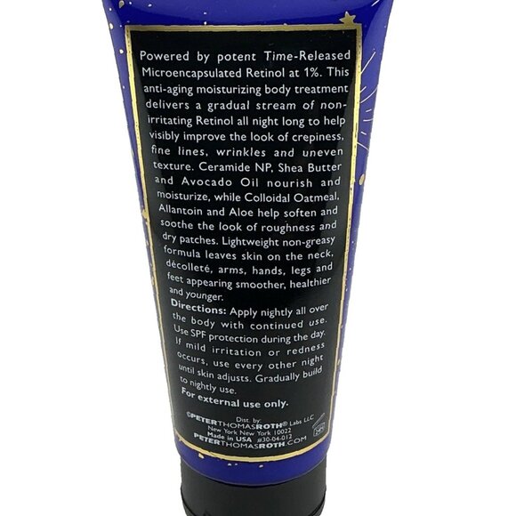 Peter Thomas Roth Retinol Fusion PM Moisturizer 3.4 oz 100 ml - SEALED - Picture 3 of 3